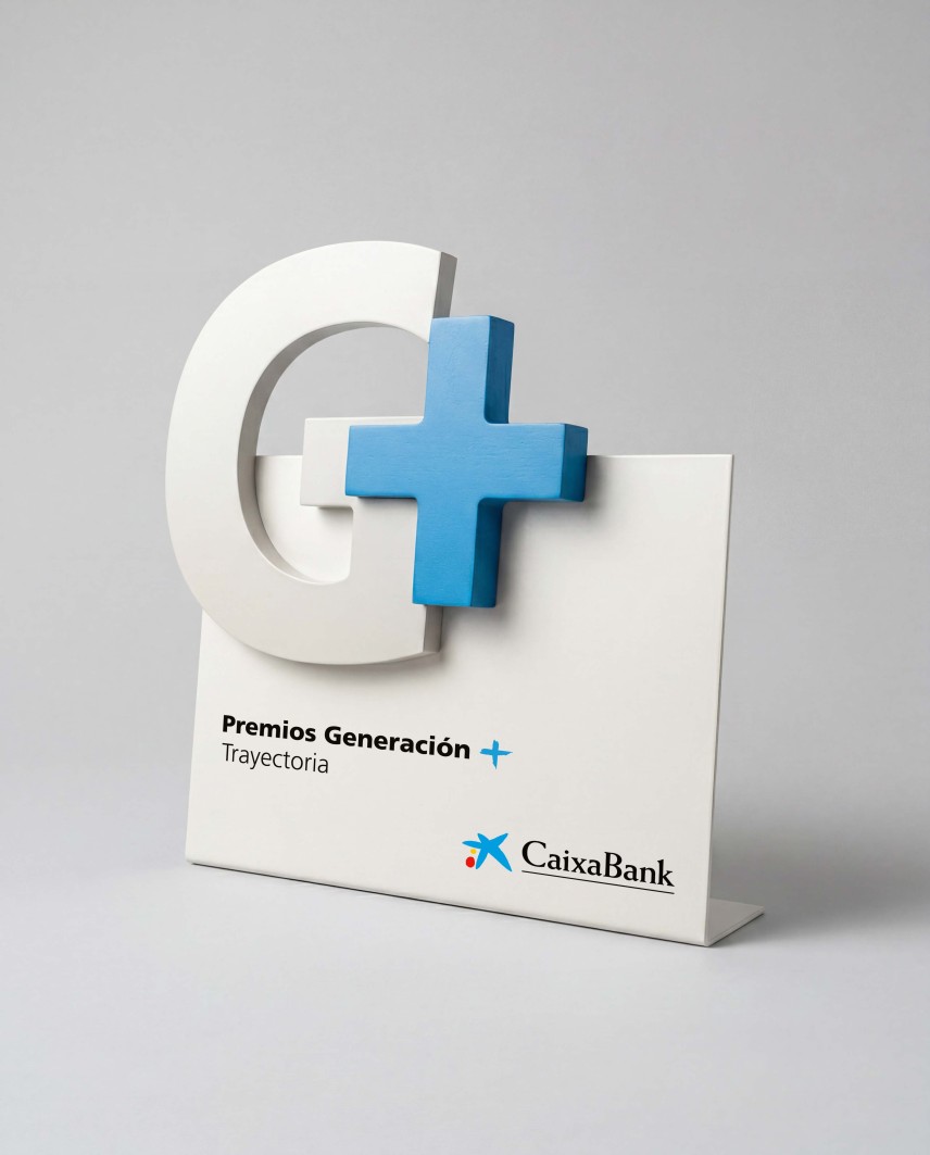 Premios Generación+ Trophäe von Sustain Awards