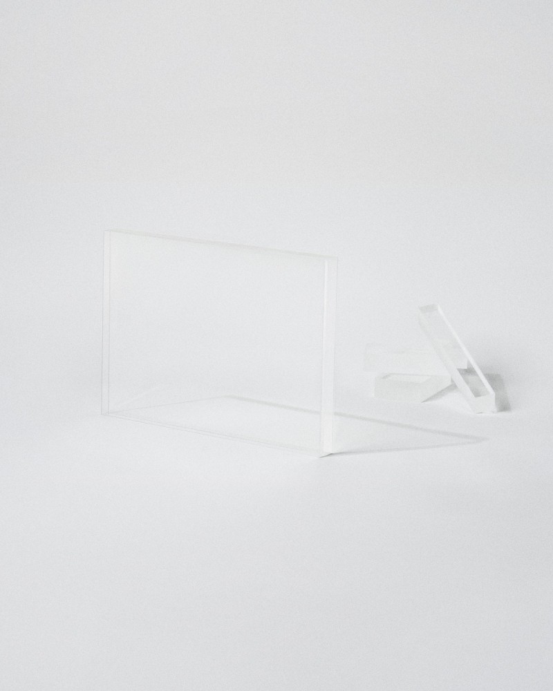 Acrylglas Pokal im VITRA CUSTOM A4 rechteckigen Ehrentafeln-Format zum Personalisieren Sustain Awards